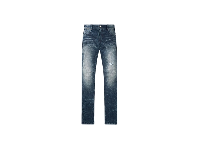 RtA Clayton Skinny Jeans Midnight Surf