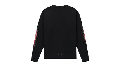 RtA Lawrence Black Cyber Sigilism L/S Tee Black
