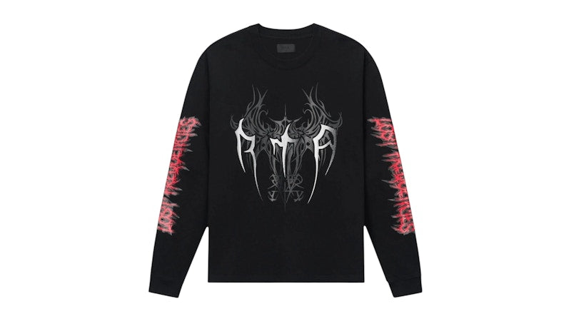 RtA Lawrence Black Cyber Sigilism L/S Tee Black