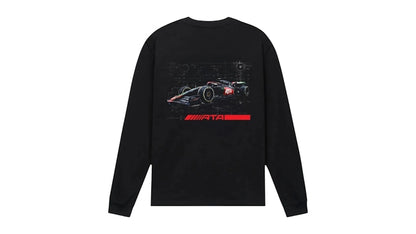 RtA Lawrence Formula Car L/S Tee Black
