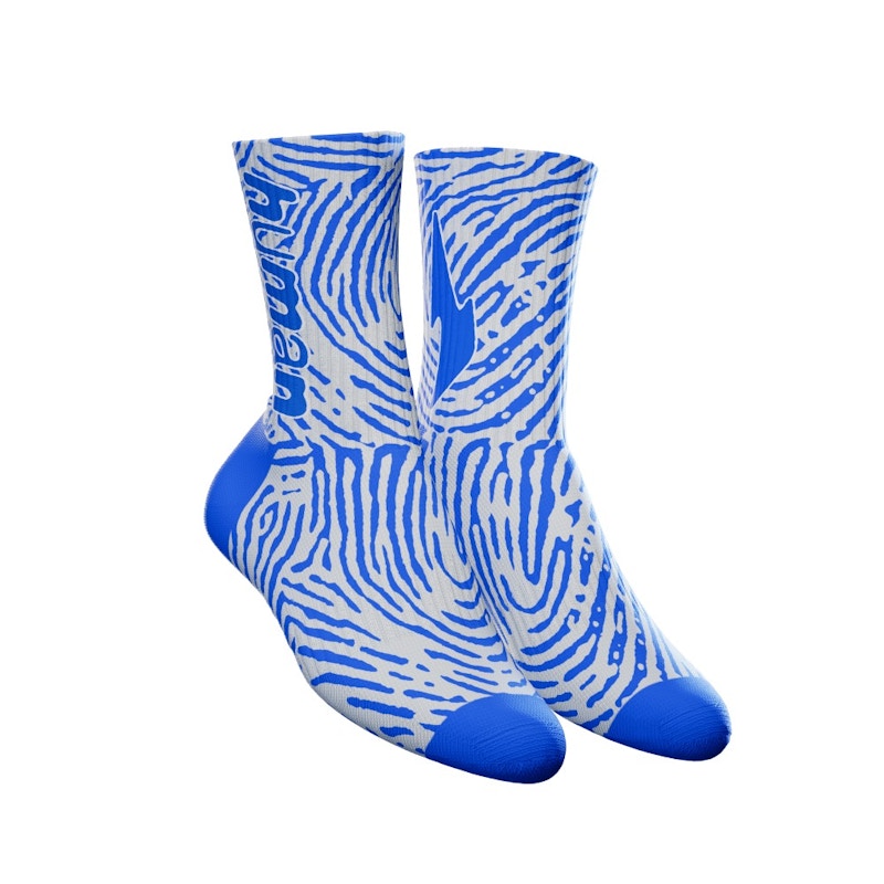 RTFKT CloneX Human Socks Blue/White
