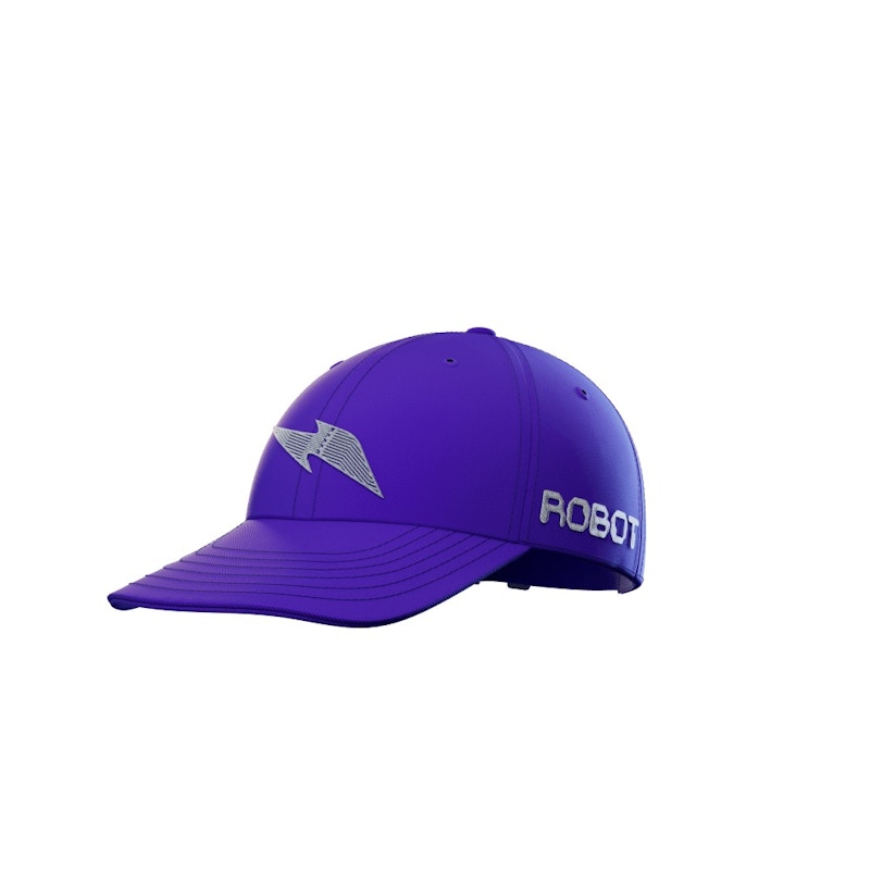 RTFKT CloneX Robot Hat Purple