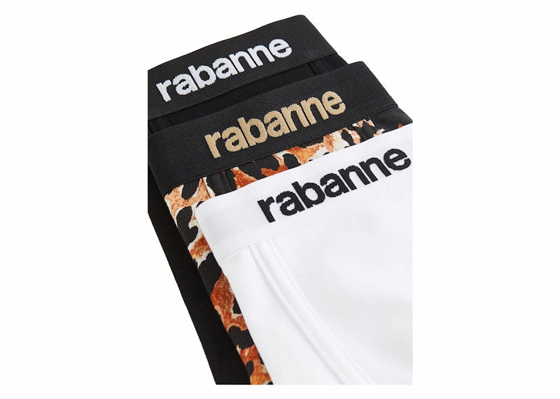 Rabanne H&M 3-Pack Cotton Boxer Briefs (Mens) Multicolor