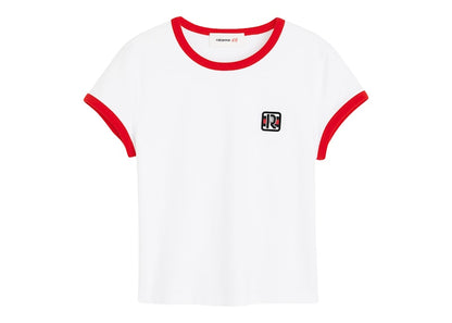 Rabanne H&M Appliqued T-Shirt White