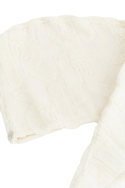 Rabanne H&M Cotton Hair Turban Beige