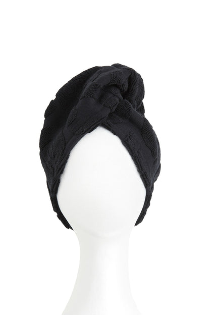 Rabanne H&M Cotton Hair Turban Black
