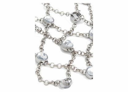 Rabanne H&M Embellished Chain Mail Top (Mens) Silver
