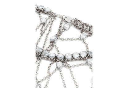 Rabanne H&M Embellished Chain Mail Top (Mens) Silver