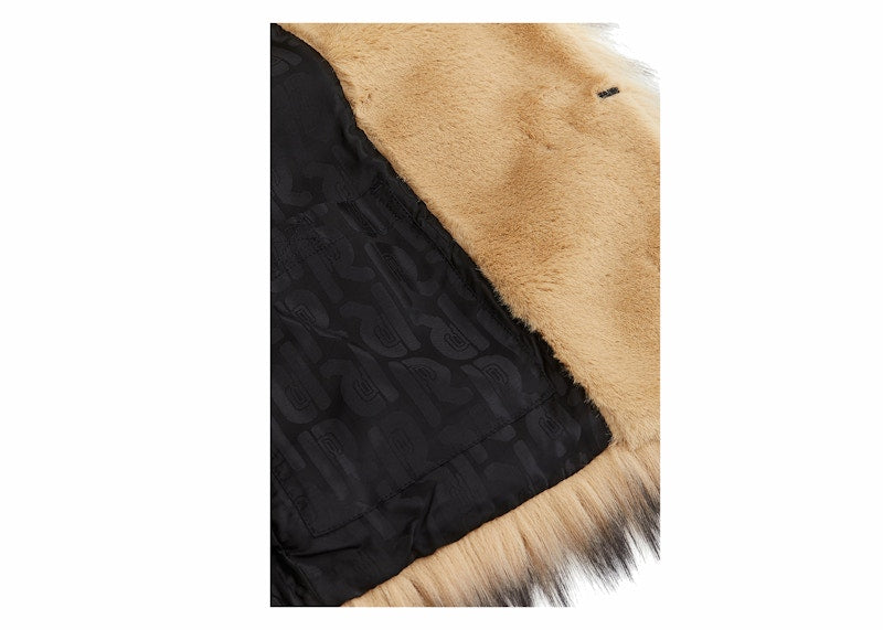 Rabanne H&M Fuzzy Hooded Jacket (Mens) Brown/Black