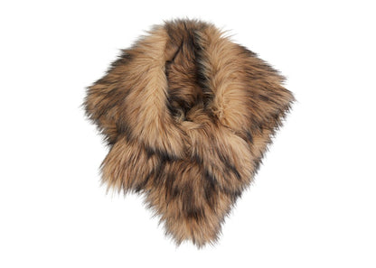 Rabanne H&M Fuzzy Scarf Brown