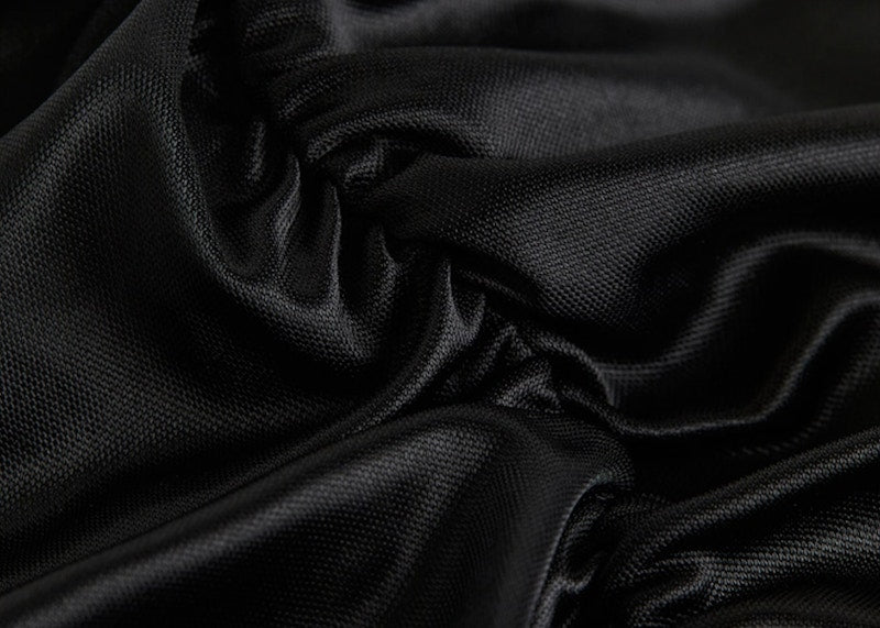 Rabanne H&M Jersey Skirt with Buckle Detail Black