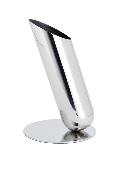 Rabanne H&M Large Stainless Steel Vase Silver