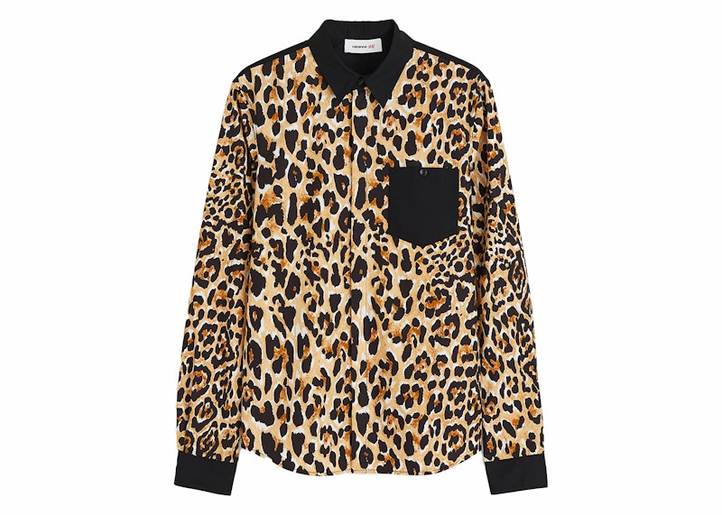 Rabanne H&M Leopard-Print Shirt (Mens) Multicolor