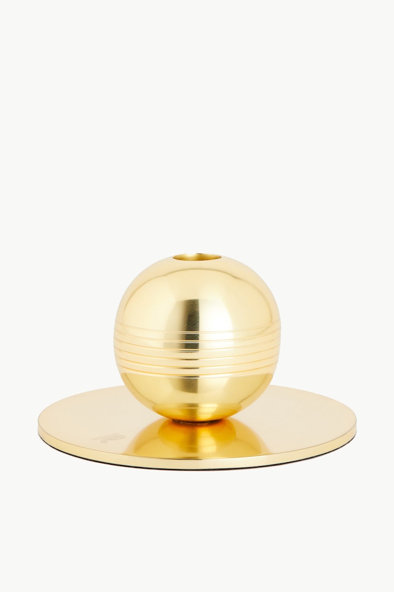 Rabanne H&M Metal Candle Holder Gold