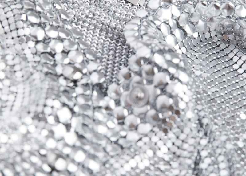 Rabanne H&M Metal-Mesh Dress Silver