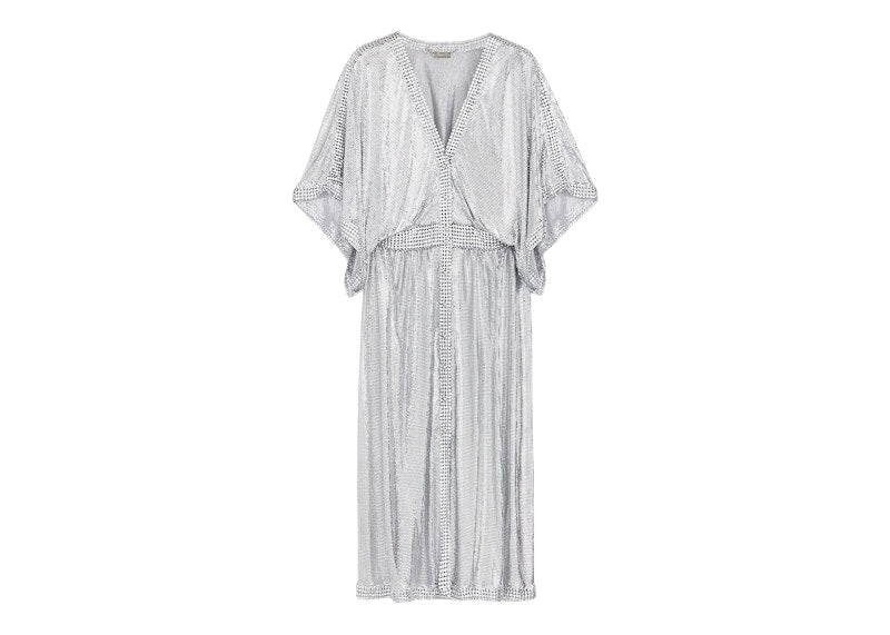 Rabanne H&M Metal-Mesh Dress Silver