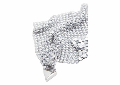Rabanne H&M Metal-Mesh Earring (Mens) Silver