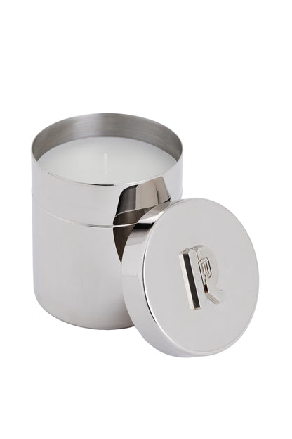Rabanne H&M Scented Candle In Stainless Steel Container Silver