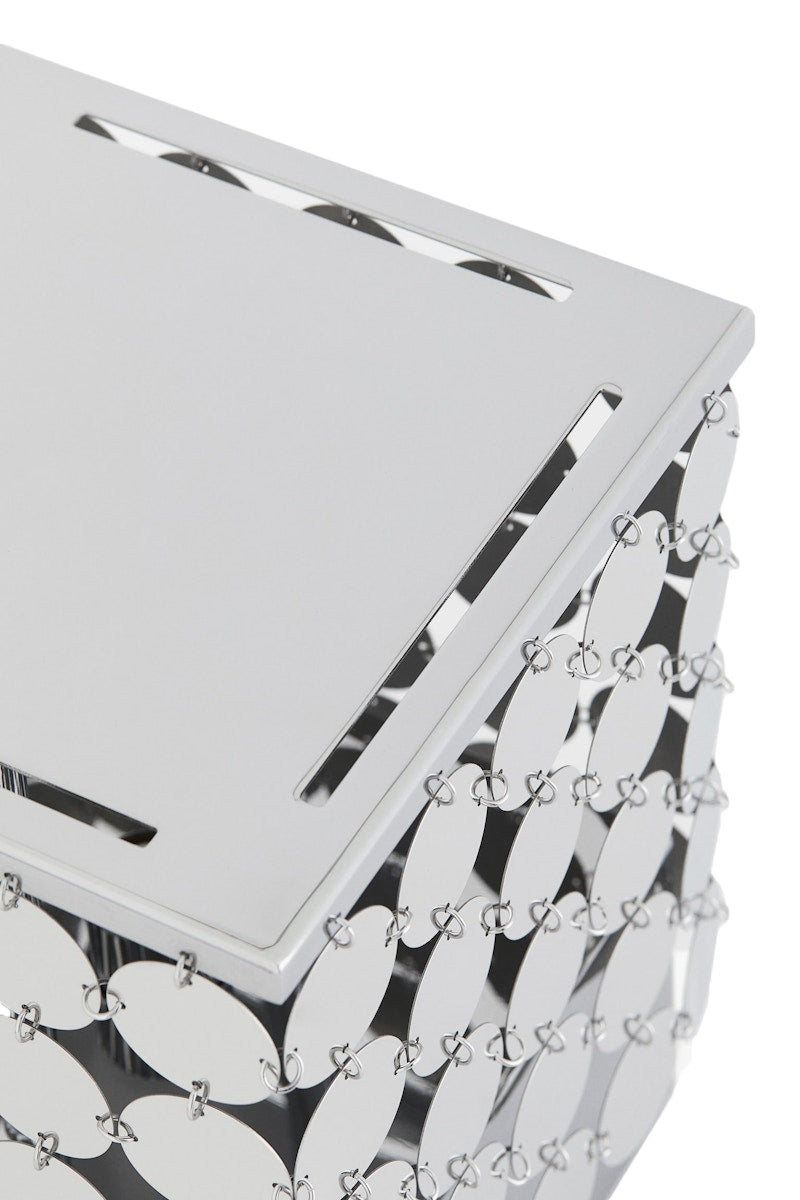Rabanne H&M Sequin-Disc Table Lamp Silver