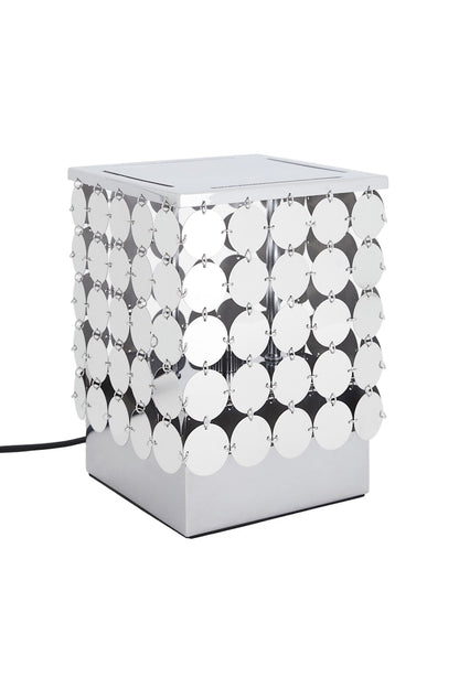 Rabanne H&M Sequin-Disc Table Lamp Silver