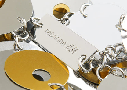 Rabanne H&M Sequin-Disc Top Silver/Gold
