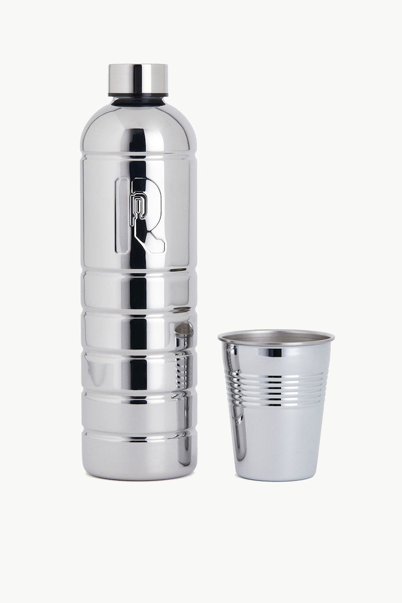 Rabanne H&M Stainless Steel Bottle Silver