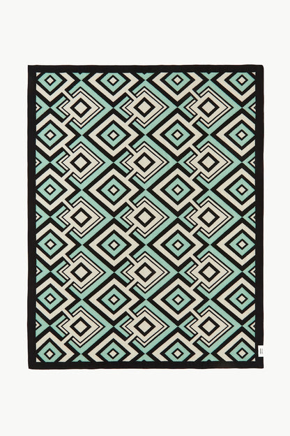 Rabanne H&M Wool-Blend Throw Multicolor