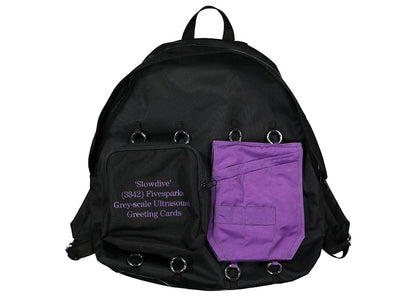 Raf Simons x Eastpak Padded Doubl'r Backpack Black/Purple