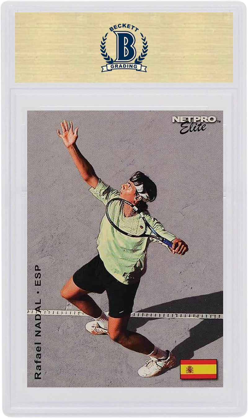 Rafael Nadal 2003 Netpro Elite #19 (PSA or BGS Graded)
