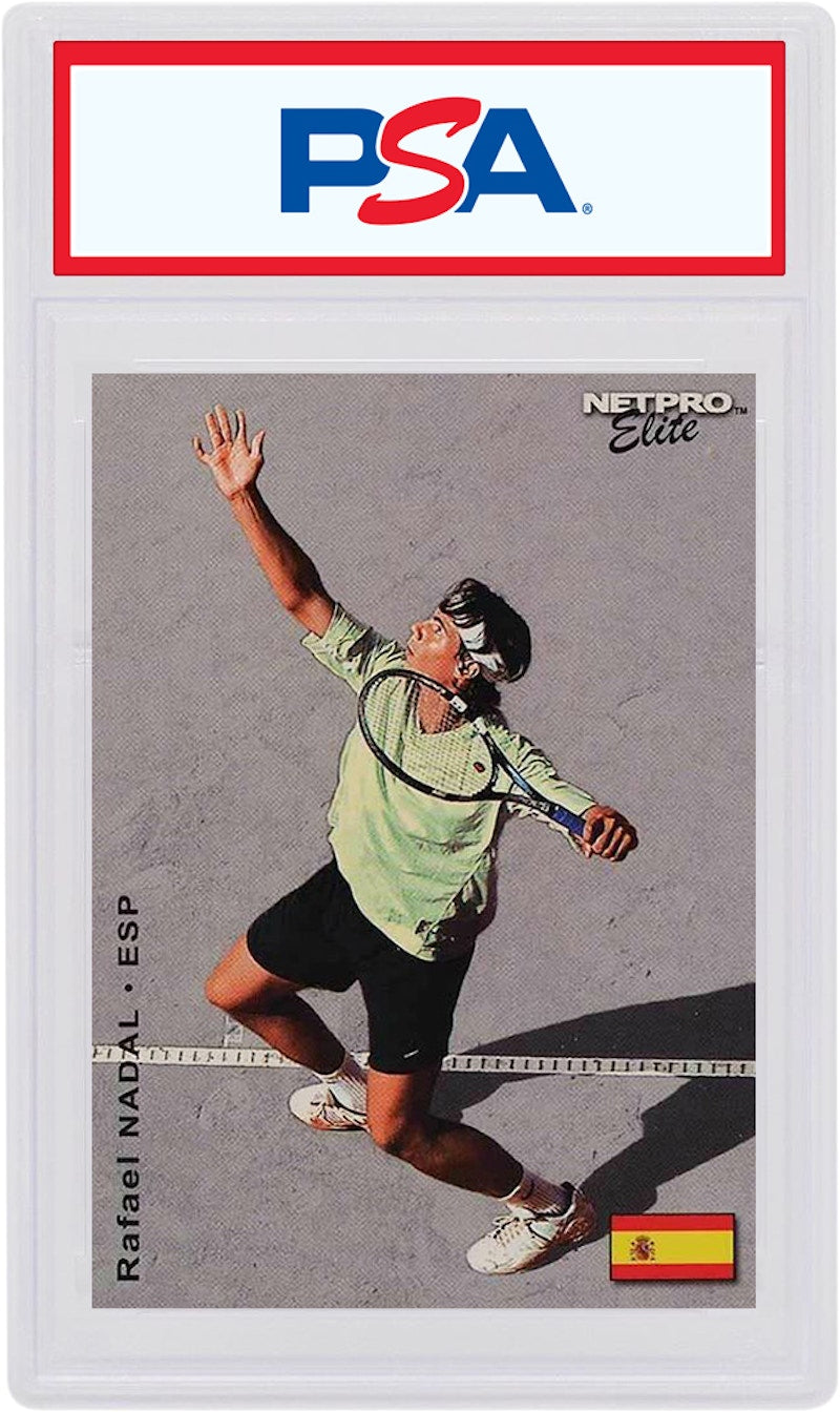 Rafael Nadal 2003 Netpro Elite #19 (PSA or BGS Graded)