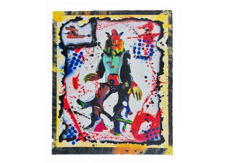 Rammellzee Traxx An Antithesaurus Disruptor Print (Edition of 100)
