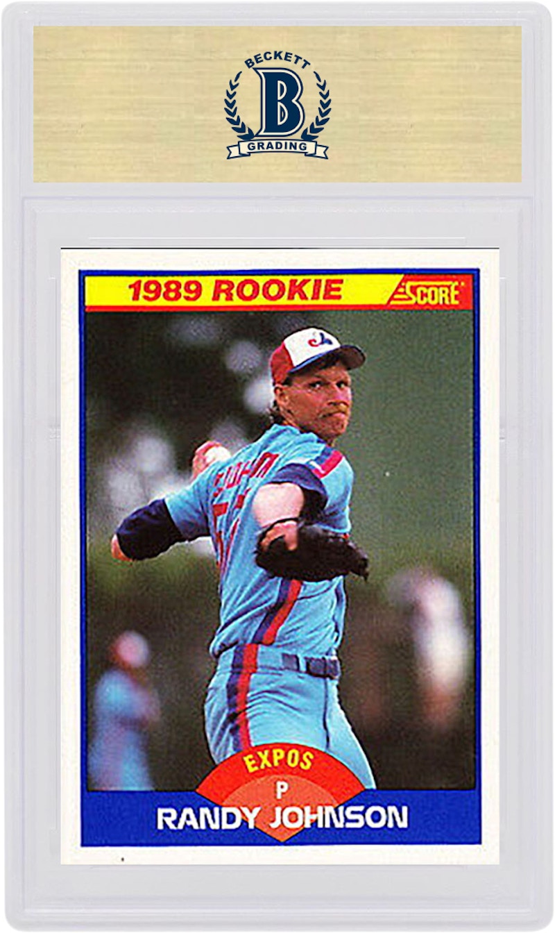 Randy Johnson 1989 Score Rookie #645 (PSA or BGS Graded)
