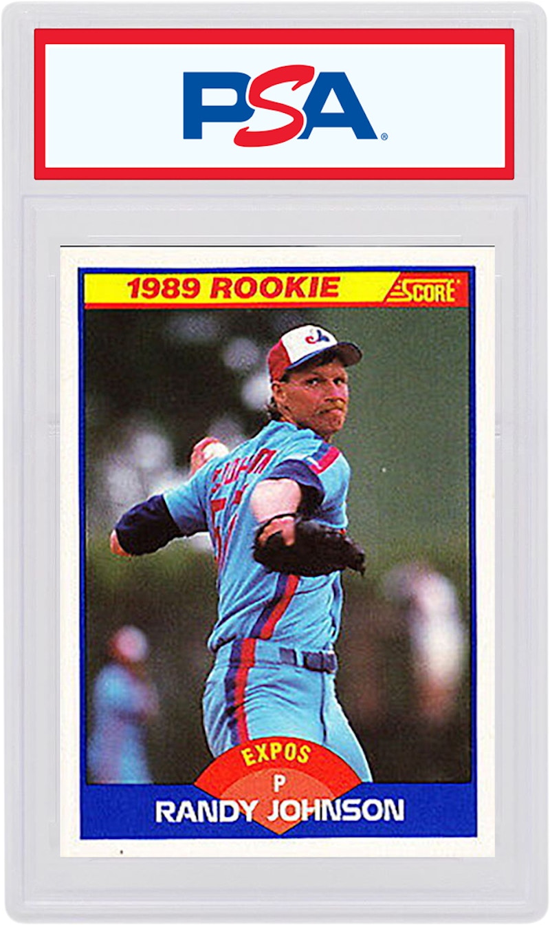 Randy Johnson 1989 Score Rookie #645 (PSA or BGS Graded)