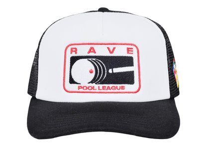Rave Skateboards 9BALL Trucker Cap Black