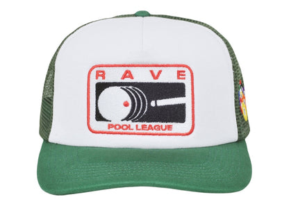 Rave Skateboards 9BALL Trucker Cap Forest