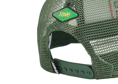 Rave Skateboards 9BALL Trucker Cap Forest
