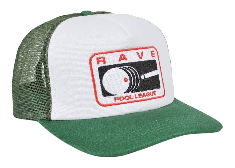Rave Skateboards 9BALL Trucker Cap Forest