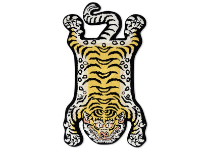 Raw Emotions Mascot Tiger Large Rug Yellow V2