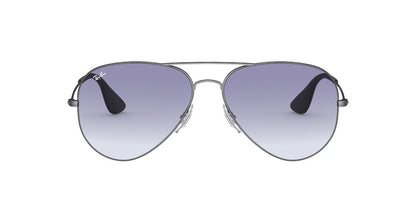 Ray-Ban Aviator Sunglasses Antique Black (0RB3558 913919)