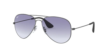 Ray-Ban Aviator Sunglasses Antique Black (0RB3558 913919)