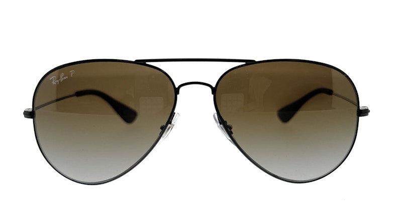 Ray-Ban Aviator Sunglasses Black (0RB3558 002/T5)