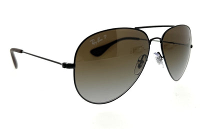 Ray-Ban Aviator Sunglasses Black (0RB3558 002/T5)