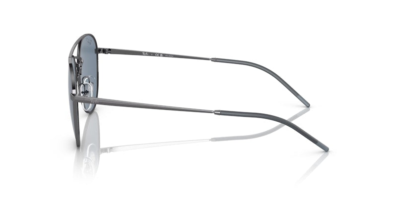 Ray-Ban Aviator Sunglasses Polished Gunmetal (0RB3589 92492V)