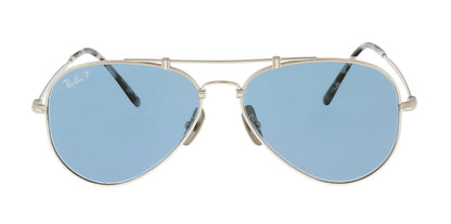 Ray-Ban Aviator Sunglasses Silver (0RB8125M 9165)