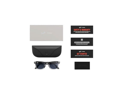 Ray-Ban Meta Wayfarer Limited Edition RW4006 Transparent/Blue