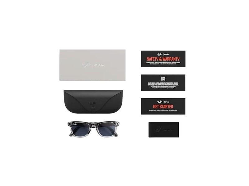 Ray-Ban Meta Wayfarer Limited Edition RW4006 Transparent/Blue