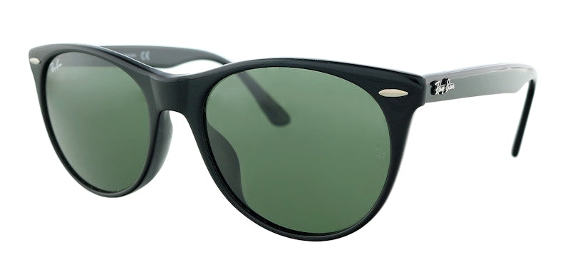 Ray-Ban Round Sunglasses Black (0RB2185F 901/31)
