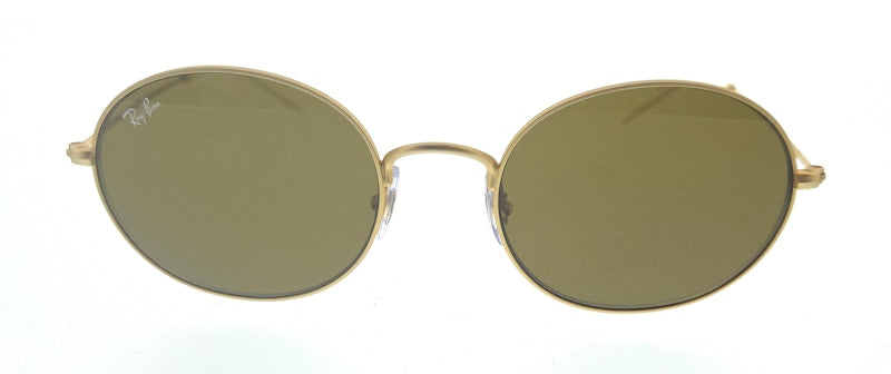 Ray-Ban Round Sunglasses Gold (0RB3594 901373)