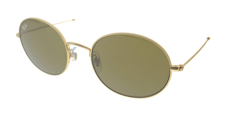 Ray-Ban Round Sunglasses Gold (0RB3594 901373)