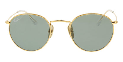 Ray-Ban Round Sunglasses Gold/Blue (0RB8247 9217T0)